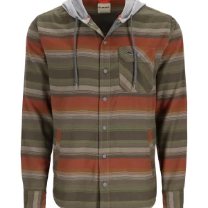 Santee Flannel Hoody with Logo